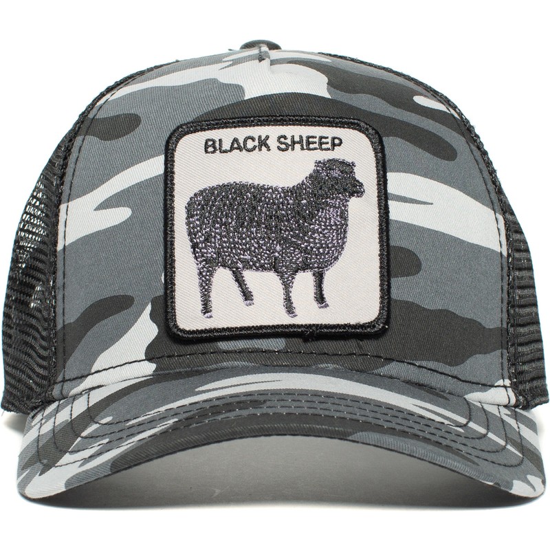 cappellino-trucker-mimetico-negro-pecora-naughty-lamb-di-goorin-bros