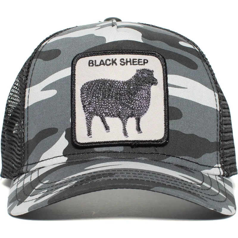 cappello-trucker-camouflage-nero-pecora-naughty-lamb-di-goorin-bros