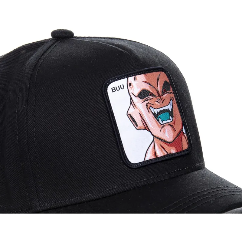 cappelli-curva-nero-snapback-kid-buu-dragon-ball-di-capslab