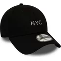 cappellino-visiera-curva-nero-regolabile-9forty-seasonal-nyc-di-new-era