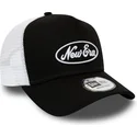 cappelli-curva-nero-snapback-a-frame-di-new-era