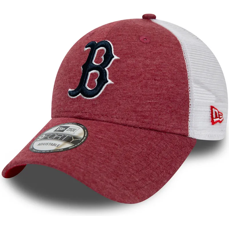 cappelli-curva-rosso-cinghia-regolabile-9forty-summer-league-dei-boston-red-sox-mlb-di-new-era