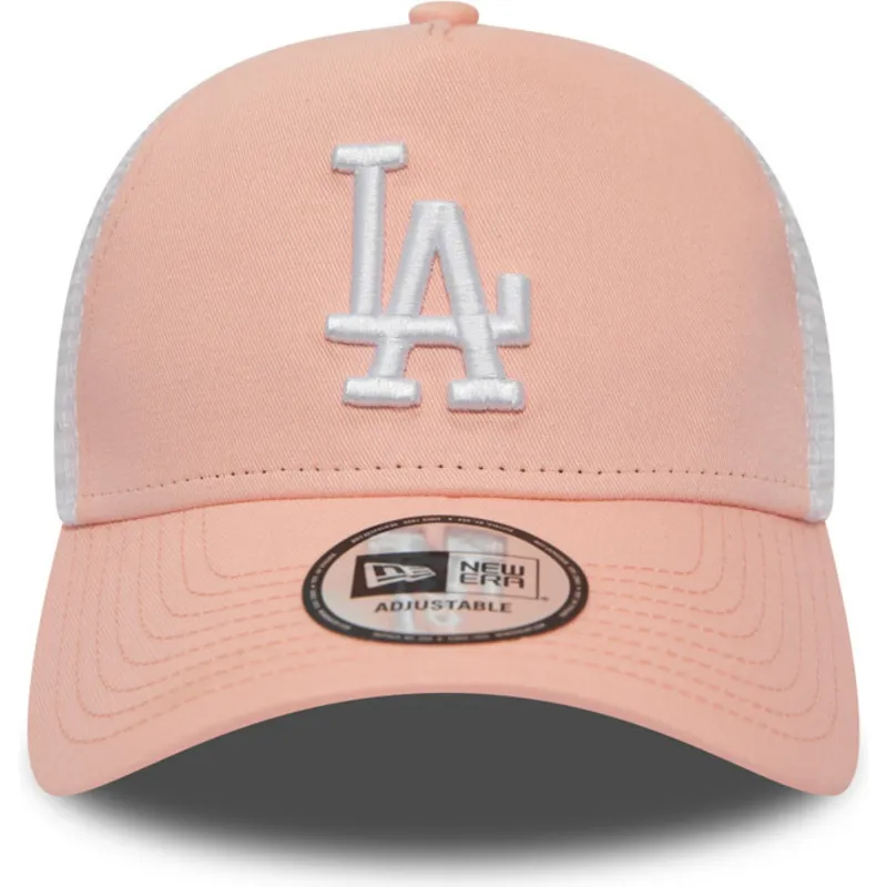 cappelli-curva-rosa-snapback-league-essential-a-frame-dei-los-angeles-dodgers-mlb-di-new-era