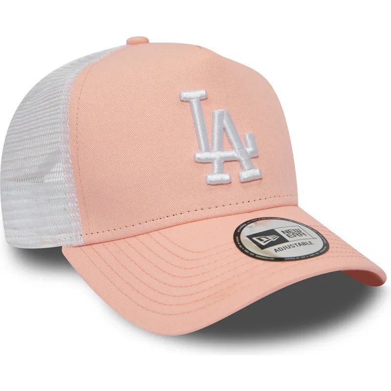 cappelli-curva-rosa-snapback-league-essential-a-frame-dei-los-angeles-dodgers-mlb-di-new-era
