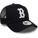 cappelli-curva-blu-marino-snapback-league-essential-a-frame-dei-boston-red-sox-mlb-di-new-era