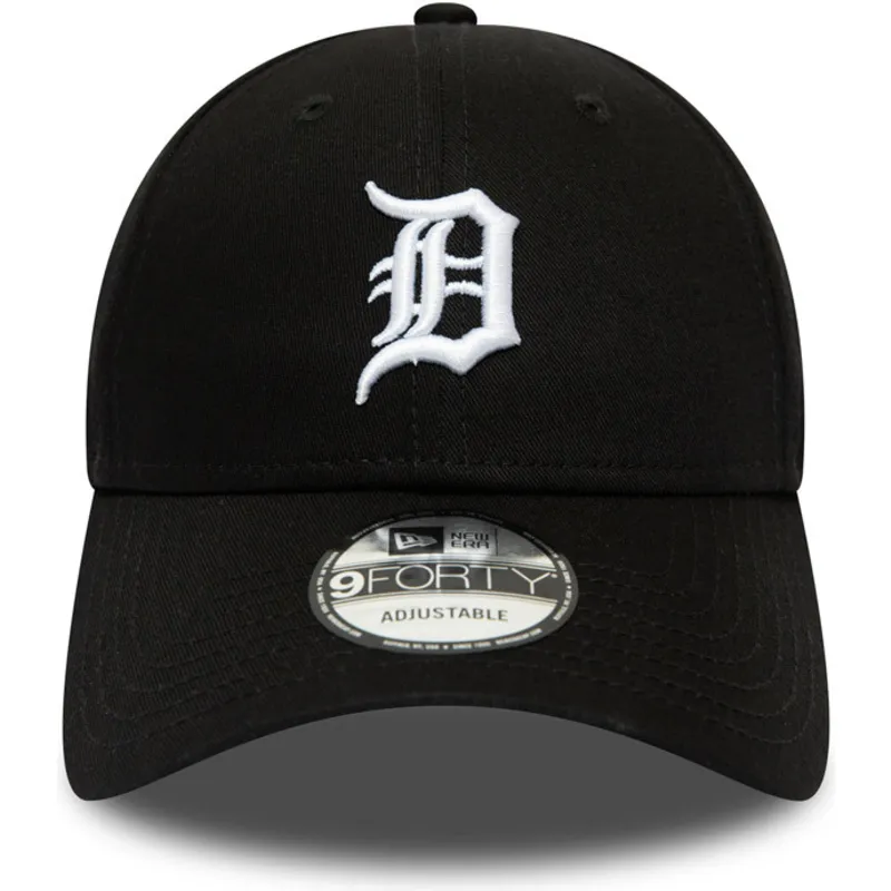cappelli-curva-nero-cinghia-regolabile-9forty-league-essential-dei-detroit-tigers-mlb-di-new-era