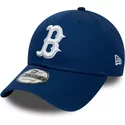 cappellino-visiera-curva-blu-regolabile-9forty-league-essential-di-boston-red-sox-mlb-di-new-era