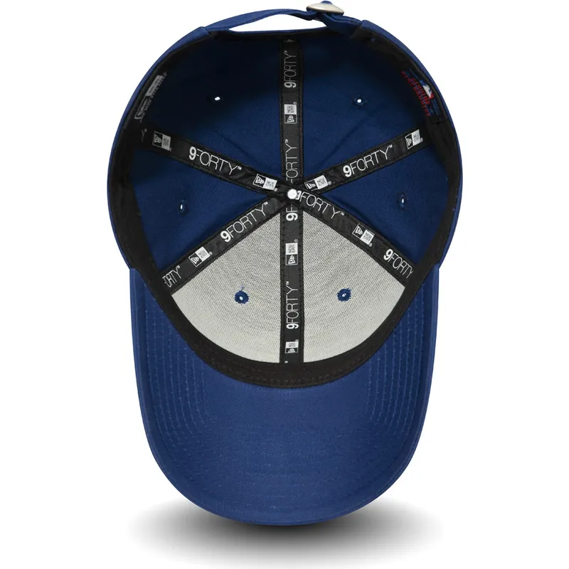 cappelli-curva-blu-cinghia-regolabile-9forty-league-essential-dei-boston-red-sox-mlb-di-new-era