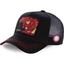 cappelli-curva-nero-snapback-iron-man-marvel-comics-di-capslab