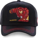 cappelli-curva-nero-snapback-iron-man-marvel-comics-di-capslab