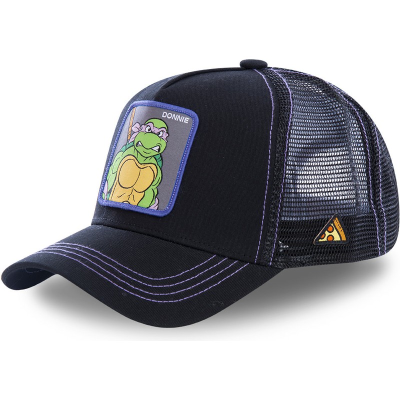 cappellino-trucker-nero-donatello-don-tartarughe-ninja-di-capslab