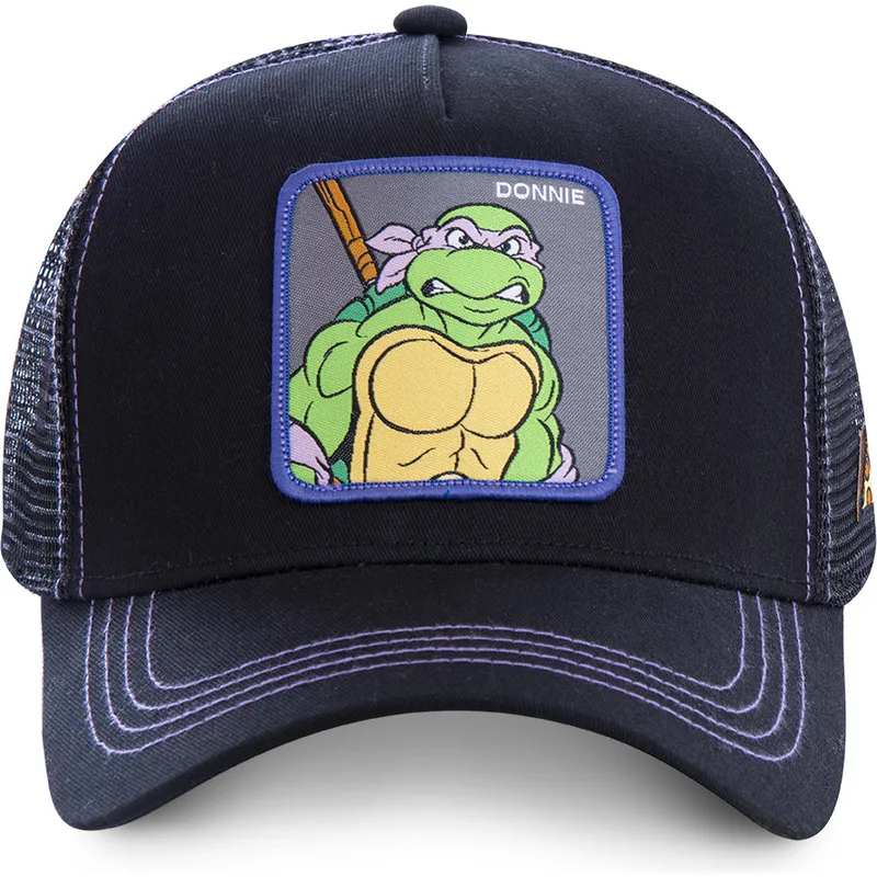 cappelli-curva-nero-snapback-donatello-tartarughe-ninja-di-capslab