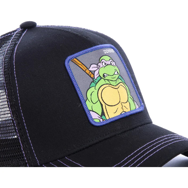 cappelli-curva-nero-snapback-donatello-tartarughe-ninja-di-capslab