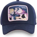 cappello-trucker-blu-navy-vegeta-vs-buu-warriors-decision-fin1-dragon-ball-di-capslab