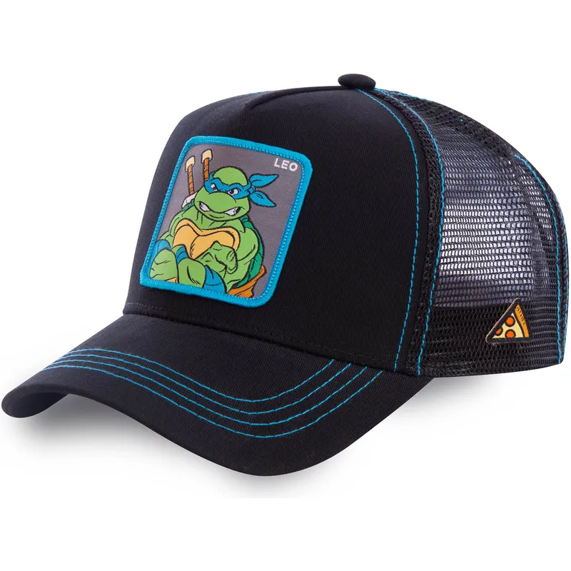 cappelli-curva-nero-snapback-leonardo-tartarughe-ninja-di-capslab