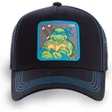 cappelli-curva-nero-snapback-leonardo-tartarughe-ninja-di-capslab