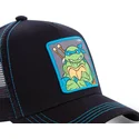 cappelli-curva-nero-snapback-leonardo-tartarughe-ninja-di-capslab