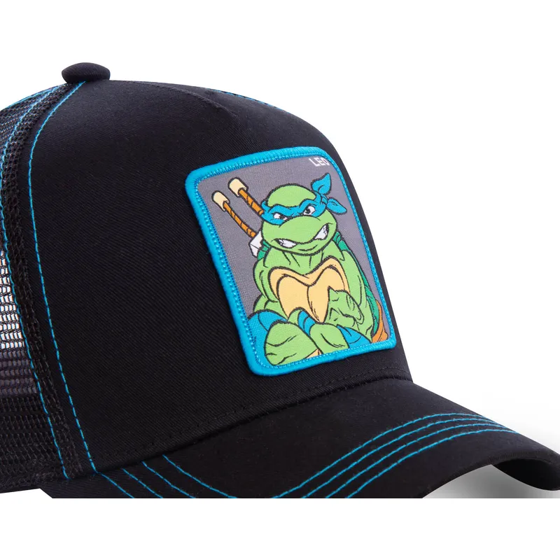 cappelli-curva-nero-snapback-leonardo-tartarughe-ninja-di-capslab