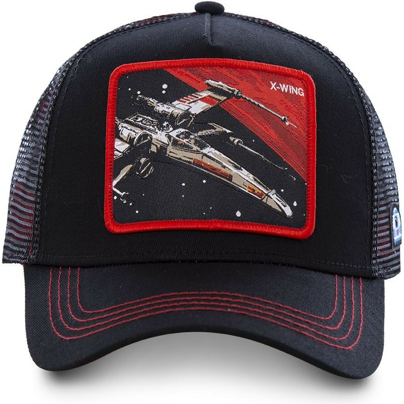 cappellino-trucker-nero-x-wing-starfighter-ltd6-star-wars-di-capslab