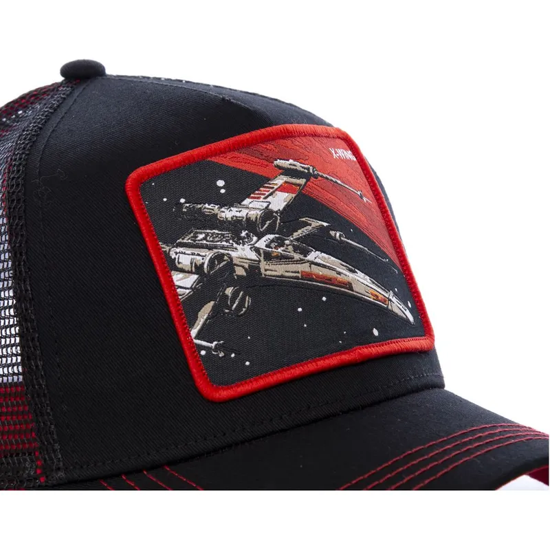 cappelli-curva-nero-snapback-x-wing-starfighter-star-wars-di-capslab