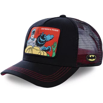 Cappellino trucker nero Batman & Robin MEM2 DC Comics di Capslab