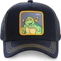 cappellino-trucker-nero-michelangelo-mik-tartarughe-ninja-di-capslab