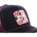cappelli-curva-nero-snapback-minnie-mouse-disney-di-capslab