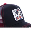 cappellino-trucker-nero-biancaneve-sno1-disney-di-capslab