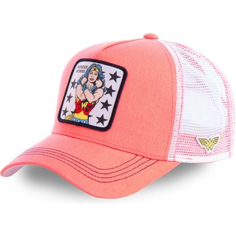 Cappellino trucker rosa Wonder Woman WON3 DC Comics di Capslab