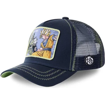 cappelli-curva-blu-marino-snapback-cell-vs-goku-dragon-ball-di-capslab