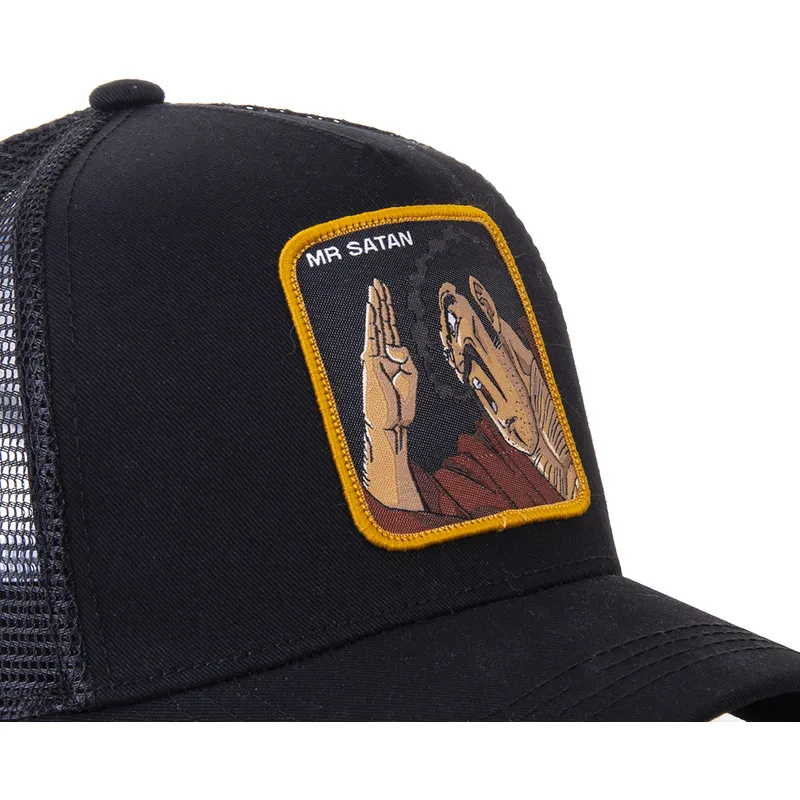 cappelli-curva-nero-snapback-mr-satan-dragon-ball-di-capslab