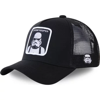 Cappellino trucker nero Stormtrooper BA Star Wars di Capslab