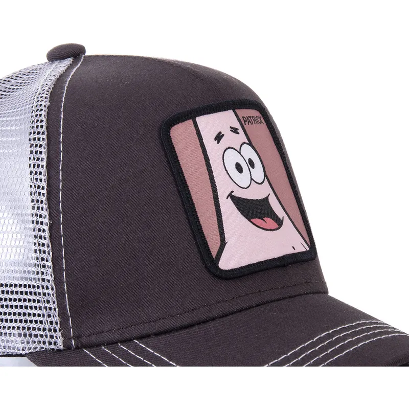 cappelli-curva-grigio-snapback-patricio-stella-spongebob-di-capslab