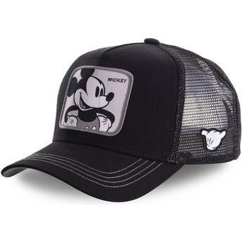 Cappellino trucker nero Topolino MIC5 Disney di Capslab