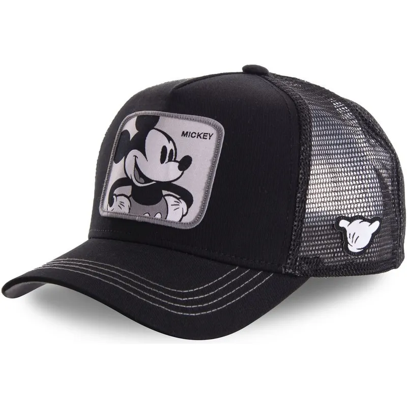 cappelli-curva-nero-snapback-mickey-mouse-disney-di-capslab