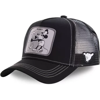 Cappellino trucker nero Topolino Vintage VIN2 Disney di Capslab