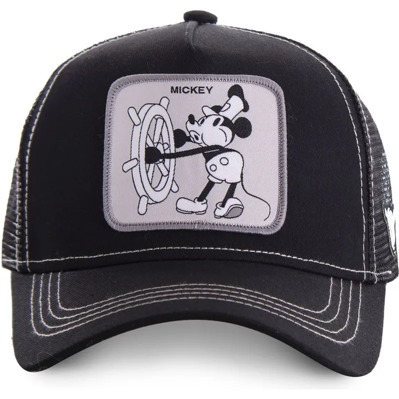 cappelli-curva-nero-snapback-mickey-mouse-disney-di-capslab