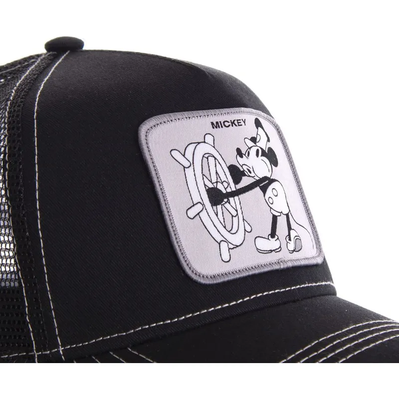 cappelli-curva-nero-snapback-mickey-mouse-disney-di-capslab