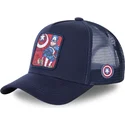 cappelli-curva-blu-marino-snapback-capitan-america-marvel-comics-di-capslab