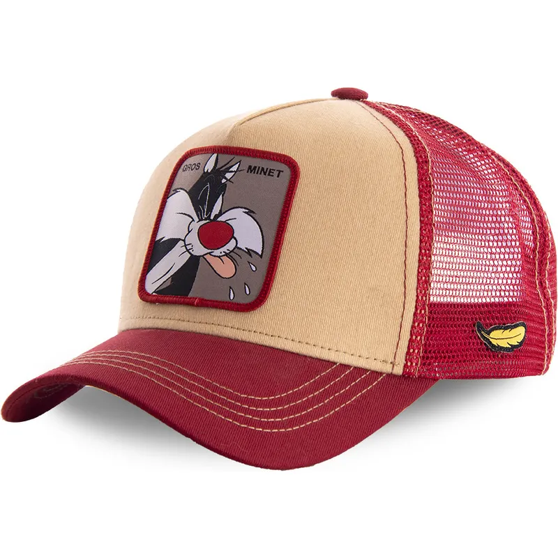 cappelli-curva-arancia-snapback-silvestre-looney-tunes-di-capslab
