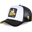 cappellino-trucker-bianco-e-nero-pikachu-pik5-pokemon-di-capslab