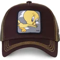 cappelli-curva-marrone-snapback-titti-looney-tunes-di-capslab