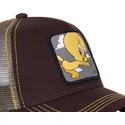 cappelli-curva-marrone-snapback-titti-looney-tunes-di-capslab