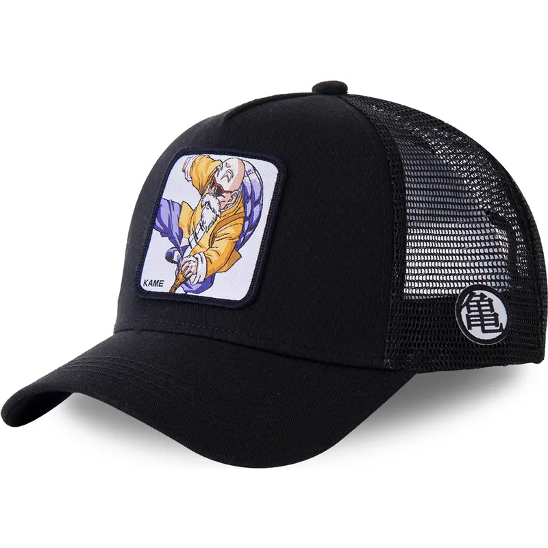 cappelli-curva-nero-snapback-master-roshi-dragon-ball-di-capslab cappelli-curva-nero-snapback-master-roshi-dragon-ball-di-capslab