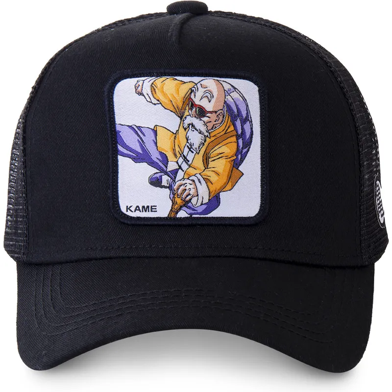 cappelli-curva-nero-snapback-master-roshi-dragon-ball-di-capslab cappelli-curva-nero-snapback-master-roshi-dragon-ball-di-capslab