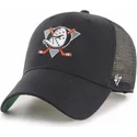 cappellino-trucker-nero-mvp-branson-degli-anaheim-ducks-nhl-di-47-brand