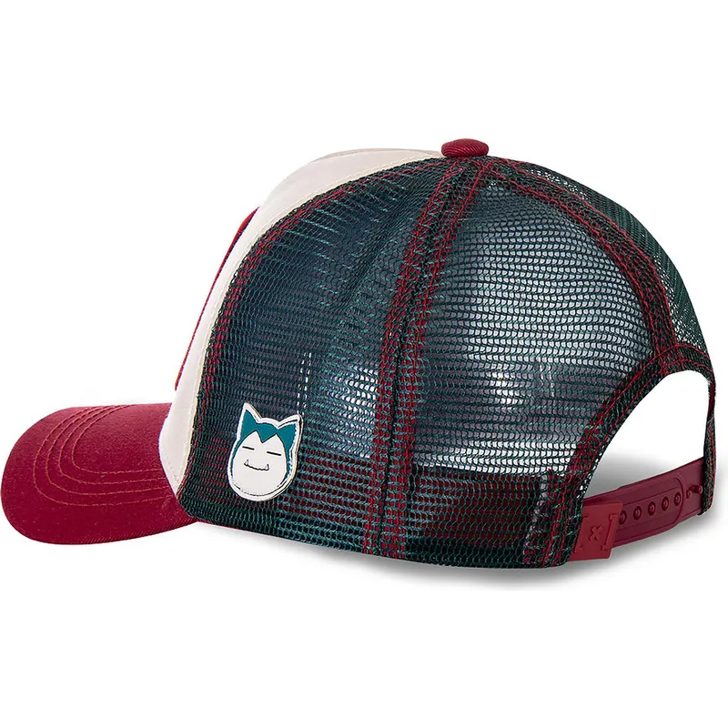 cappelli-curva-beige-snapback-snorlax-pokemon-di-capslab
