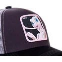 cappelli-curva-nero-snapback-mew-pokemon-di-capslab