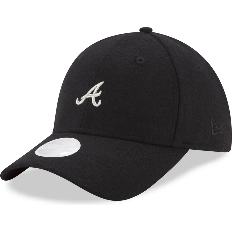 cappelli-curva-nero-cinghia-regolabile-9forty-melton-dei-atlanta-braves-mlb-di-new-era cappelli-curva-nero-cinghia-regolabile-9forty-melton-dei-atlanta-braves-mlb-di-new-era