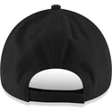 cappellino-visiera-curva-nero-con-logo-rosso-regolabile-9forty-the-league-di-toronto-raptors-nba-di-new-era